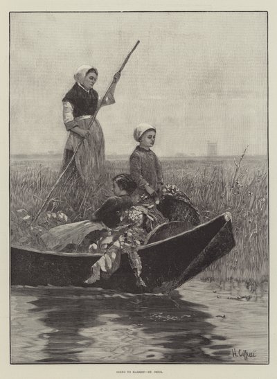 Aller au marché, Saint-Omer - Hector Caffieri